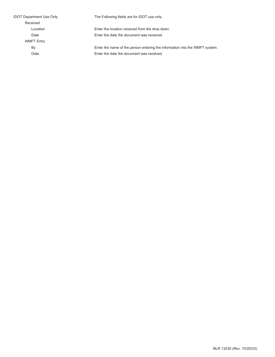 Form BLR13230 Engineers Payment Estimate - Illinois, Page 4