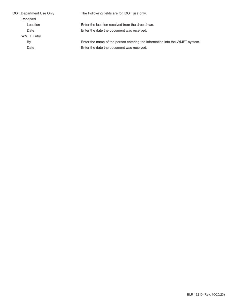 Form BLR13210 Request for Approval of Change of Plans - Illinois, Page 4