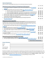 Capital Budget Project Information for Local Government Capital Requests - Minnesota, Page 7