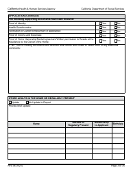 Form RFA06 Resource Family Approval - Update Report - California, Page 3