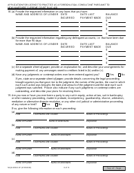 Form NHJB-2395-SUP Application for License to Practice as a Foreign Legal Consultant Pursuant to New Hampshire Supreme Court Rule 42d - New Hampshire, Page 8