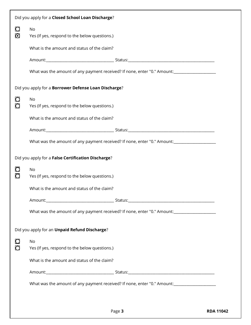 Tuition Guaranty Fund (Tgf) Claim Application and Information Authorization Release - Tennessee, Page 3