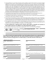 Form J-304 (E0340) Entry/Magistrate&#039;s Order Appointing Guardian Ad Litem - Franklin County, Ohio, Page 2