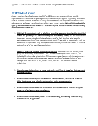 Appendix J Sample Child and Teen Checkups (C&amp;tc) Report - Template - Minnesota, Page 2