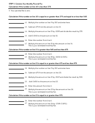 Form DHS-2977-ENG Important Notice and Parental Fee Worksheet - Minnesota, Page 5