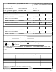 ENG Form 4937-R Respiratory Fit Test/Training Record