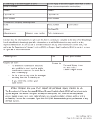Form MSC0451NV Non-vehicle Related Personal Injury - Oregon, Page 2