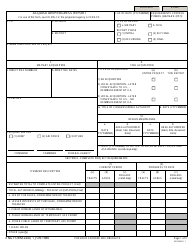 Document preview: ENG Form 2440 Acquisition Progress Report