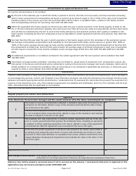 Form OR-AP-CERT (150-310-073) Oregon Enterprise Zone Certification Application - Long-Term Rural Tax Incentive - Oregon, Page 2