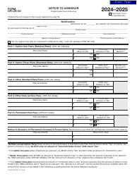 Document preview: Form OR-UR-50 (150-504-078) Notice to Assessor - Oregon, 2025