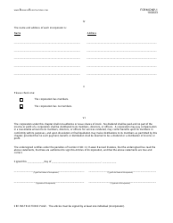 Form DNP-1 Articles of Incorporation - Hawaii, Page 2
