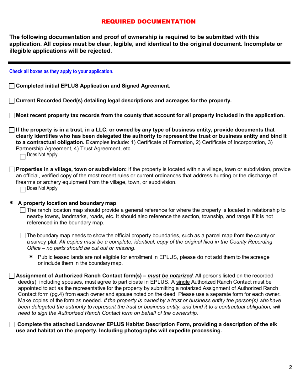 Eplus Primary Zone Initial Application and Agreement - New Mexico, Page 2