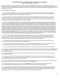 Eplus Primary Zone Initial Application and Agreement - New Mexico, Page 5