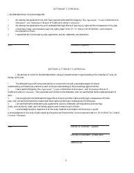 Plea Agreement - Dallas County, Texas, Page 5