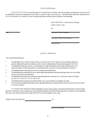 Plea Agreement - Dallas County, Texas, Page 6