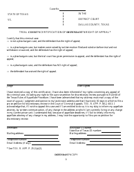 Plea Agreement - Dallas County, Texas, Page 9
