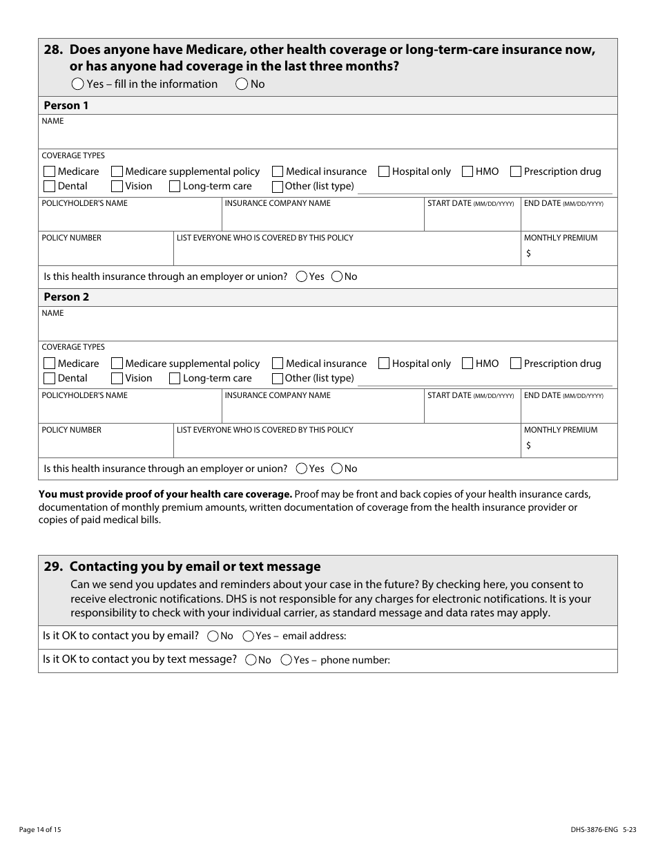 Form DHS-3876-ENG Application for Certain Populations - Minnesota, Page 16