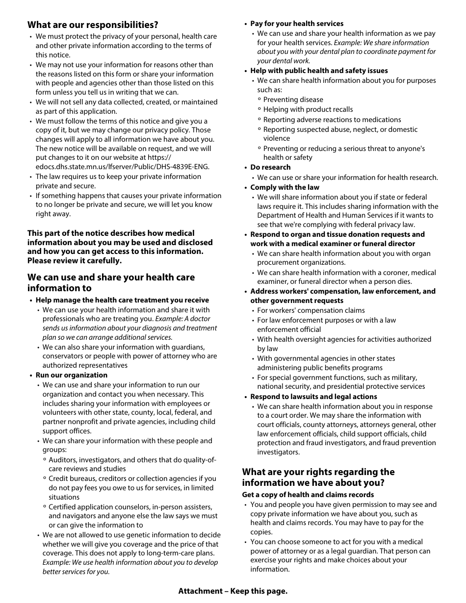 Form DHS-3876-ENG Application for Certain Populations - Minnesota, Page 19