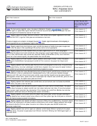 Document preview: Form DCYF10-290 Wac Agreements - Washington (Trukese)