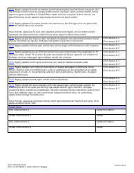 Form DCYF10-290 Wac Agreements - Washington (Trukese), Page 2