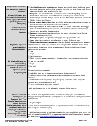 Form DCYF10-354 Home Study or Reassessment Application - Washington (Somali), Page 2