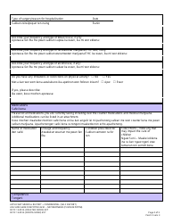 Form DCYF13-001A Applicant Medical Self Report - Washington (Trukese), Page 2