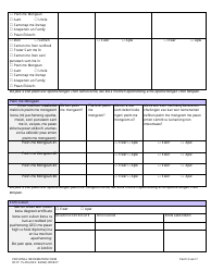 Form DCYF15-276 Personal Information Form - Washington (Trukese), Page 2