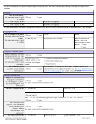 Form DCYF15-276 Personal Information Form - Washington (Trukese), Page 3