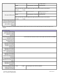 Form DCYF15-276 Personal Information Form - Washington (Trukese), Page 4