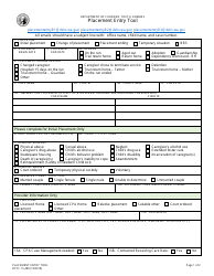 Document preview: Form DCYF15-489 Placement Entry Tool - Washington