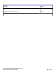 Form DCYF15-824 Authorization and Consent to Share Records - Washington (Trukese), Page 2