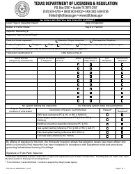 TDLR Form IHB058N Alteration Inspection Record Summary - Texas, Page 2