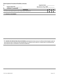 TDLR Form IHB022N Plant Inspection Procedural Checklist - Texas, Page 2