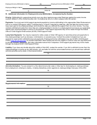 Instructions for Form 1F-P-1087 Order/Notice to Withhold Income for Support - Hawaii, Page 11
