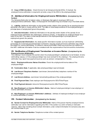 Instructions for Form 1F-P-1087 Order/Notice to Withhold Income for Support - Hawaii, Page 6