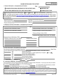Form 1F-P-1087 Order/Notice to Withhold Income for Support - Hawaii, Page 2