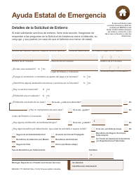 Formulario MDHHS-1171-SP Solicitud De Asistencia - Michigan (Spanish), Page 20