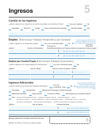Formulario MDHHS-1171-SP Solicitud De Asistencia - Michigan (Spanish), Page 6