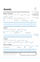 Form MDHHS-1171 Assistance Application - Michigan, Page 5