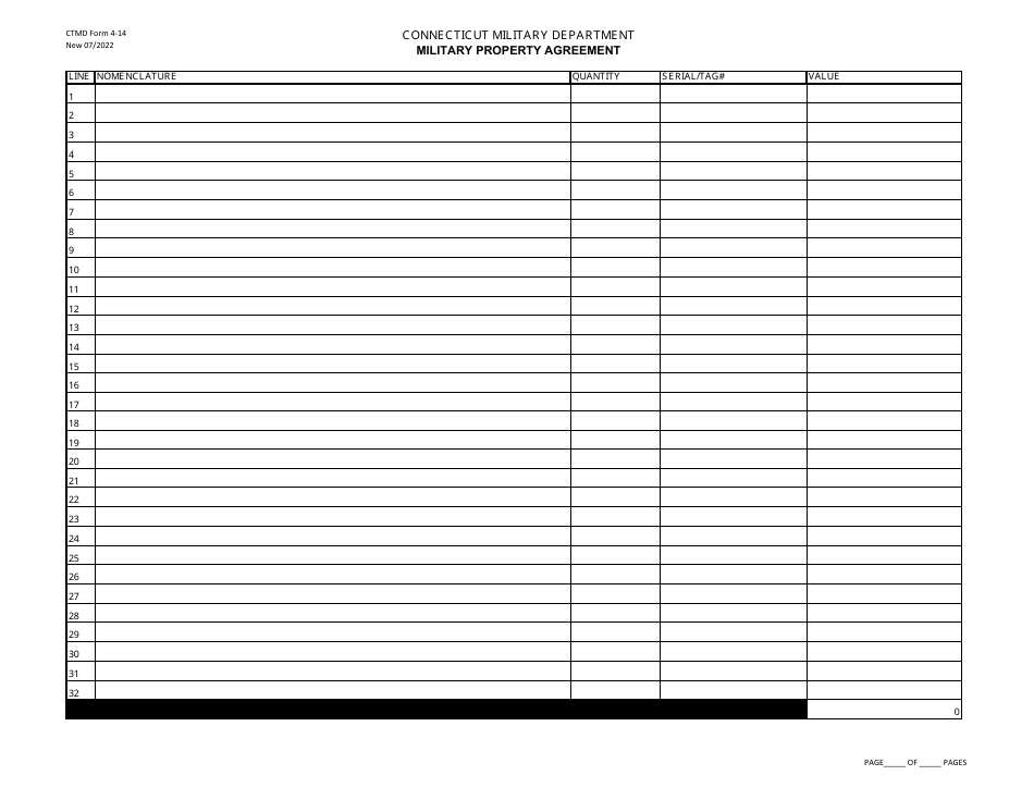 Ctmd Form 4 14 Fill Out Sign Online And Download Fillable Pdf Connecticut Templateroller 4444