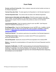 Request for Reimbursement of Fundstions - Prohousing Incentive Pilot (Pip) Program - California, Page 2