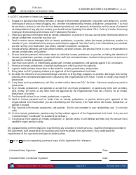 Form 4 Volunteer and Intern Agreement - Virginia, Page 2