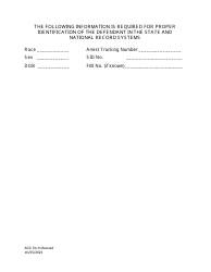 Order to Seal Records of Nolle Prosequi, Dismissals, Judgments of Acquittal, and Charges Not Filed Under Act 1460 of 2013; a.c.a.16-90-1401, Et. Seq - Arkansas, Page 3