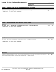 Form RCMP GRC5096E Regular Member Applicant Questionnaire (Rmaq) - Canada, Page 11