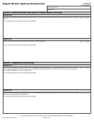 Form RCMP GRC5096E Regular Member Applicant Questionnaire (Rmaq) - Canada, Page 12