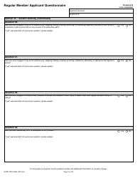 Form RCMP GRC5096E Regular Member Applicant Questionnaire (Rmaq) - Canada, Page 16