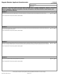 Form RCMP GRC5096E Regular Member Applicant Questionnaire (Rmaq) - Canada, Page 20