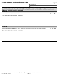 Form RCMP GRC5096E Regular Member Applicant Questionnaire (Rmaq) - Canada, Page 21
