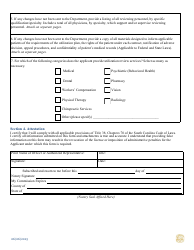 Utilization Review/Private Review Agent Renewal Application Additional Questionnaire Form - South Carolina, Page 2