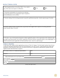 Utilization Review/Private Review Agent Initial Application Additional Questionnaire Form - South Carolina, Page 2